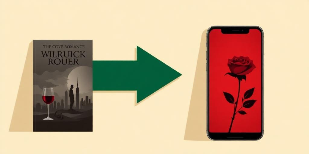 A bestselling dark romance book transforms into a show on your phone